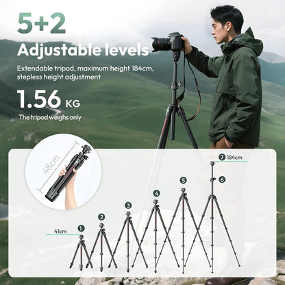 Ulanzi JJ05 GlideGo Video Tripod