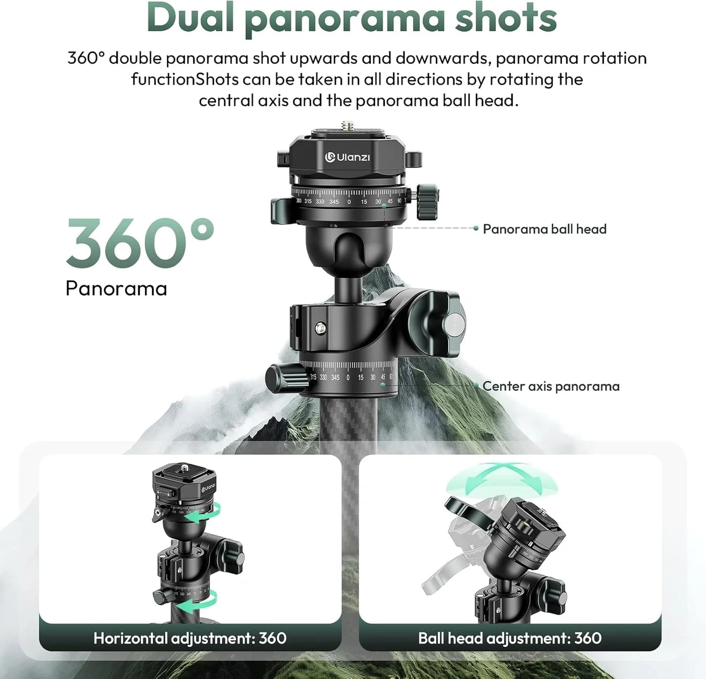 Ulanzi JJ05 GlideGo Video Tripod