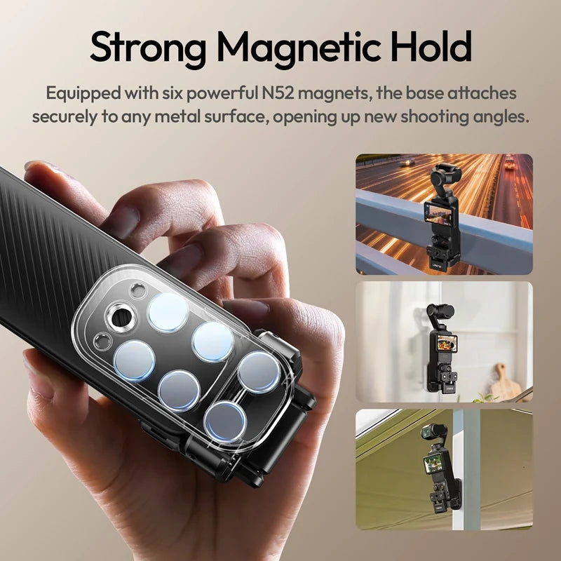 Ulanzi PK16 Quick-Release Magnetic Base for DJI Osmo Pocket 4/3