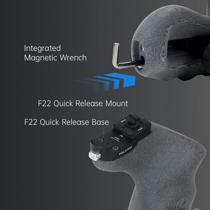 Falcam F22 Quick Release Side Handle PRO (Left) F22B5601