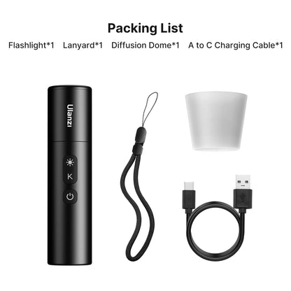 Ulanzi LM07 Photography Rechargeable Flashlight L031GBB1