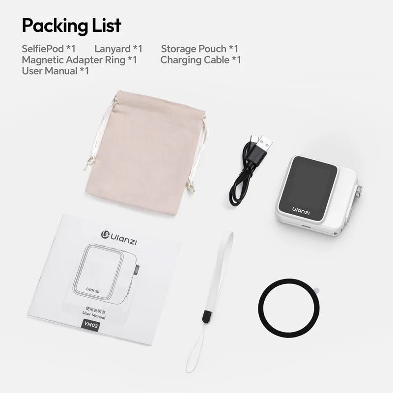 Ulanzi VM02 Wireless Magnetic Selfie Monitor Screen