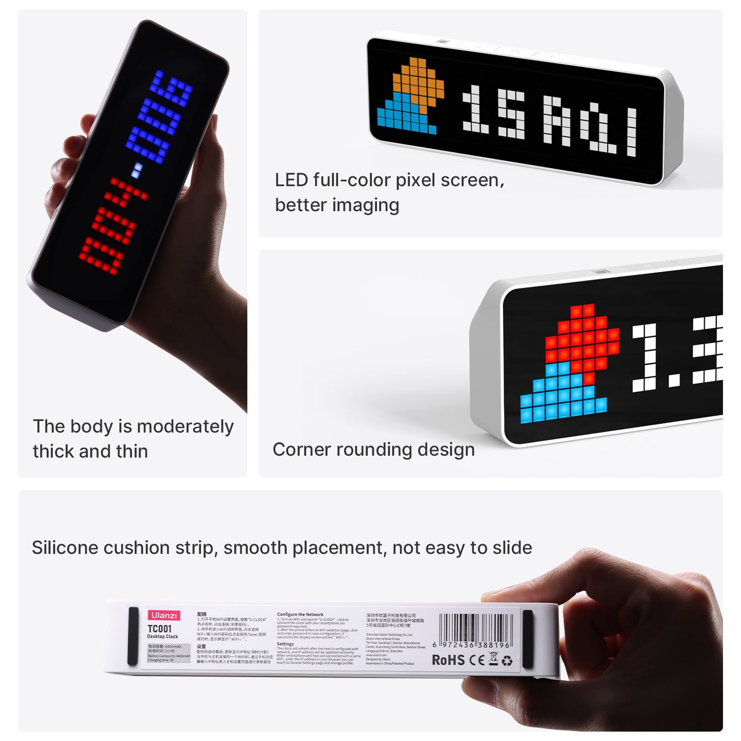 Ulanzi TC001 Smart Pixel Clock 2882