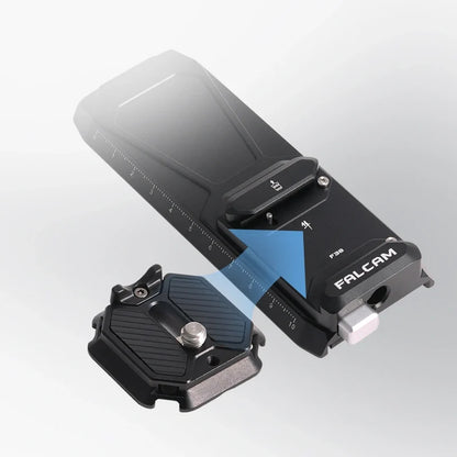 FALCAM  F38 Quick Release Kit V2 Compatible with DJI  RS5/RS4/RS4 Pro/RS3/RS3 Pro/RS2/RSC2 F38B5401