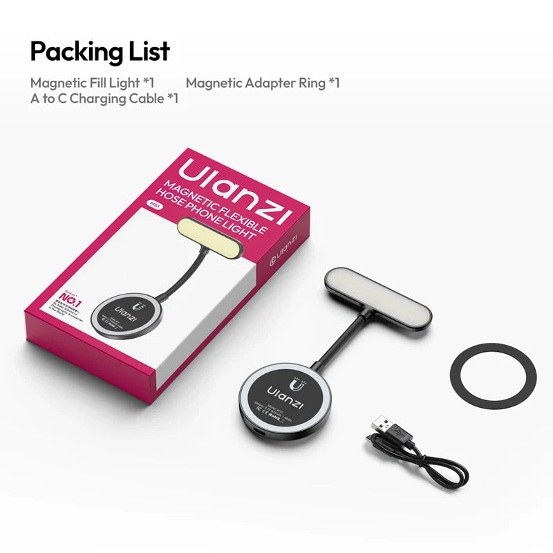 Ulanzi M10 Magnetic Flexible Phone Light