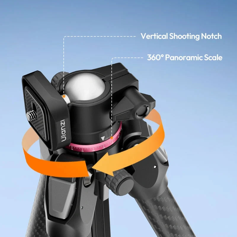 Ulanzi TZ01 Versatile 2-in-1 Carbon Fiber Tripod