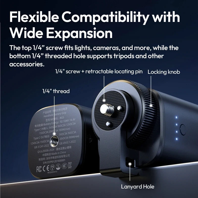 Ulanzi GB5 Handheld Battery Grip P012