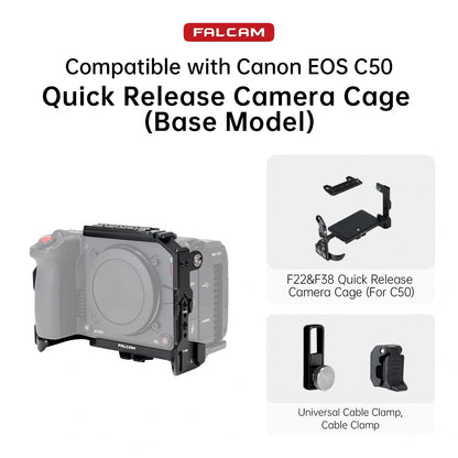 Falcam F22 & F38 Quick Release Camera Cage For Canon C50 C00B5B02