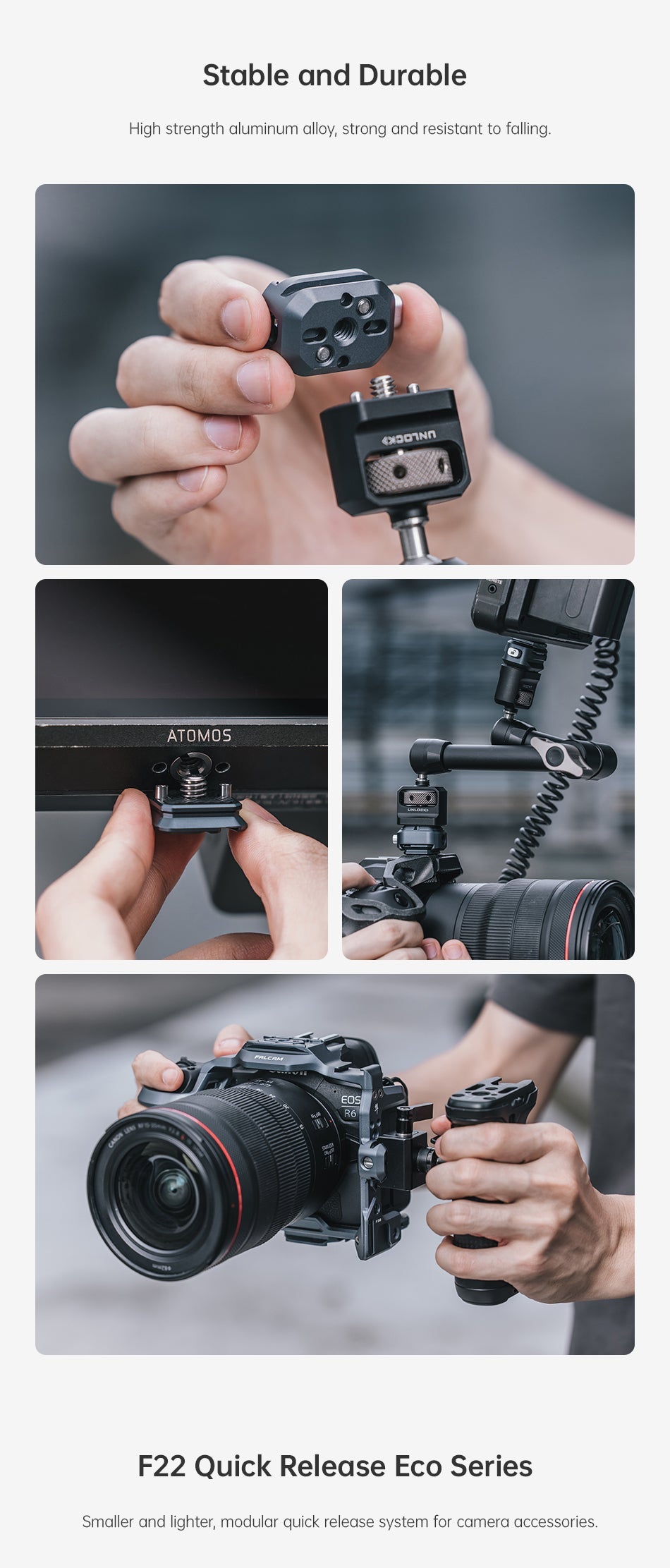 Falcam FALCAM F22 Thread Adapter Kit V2 (Compatible with NATO) F22A4404