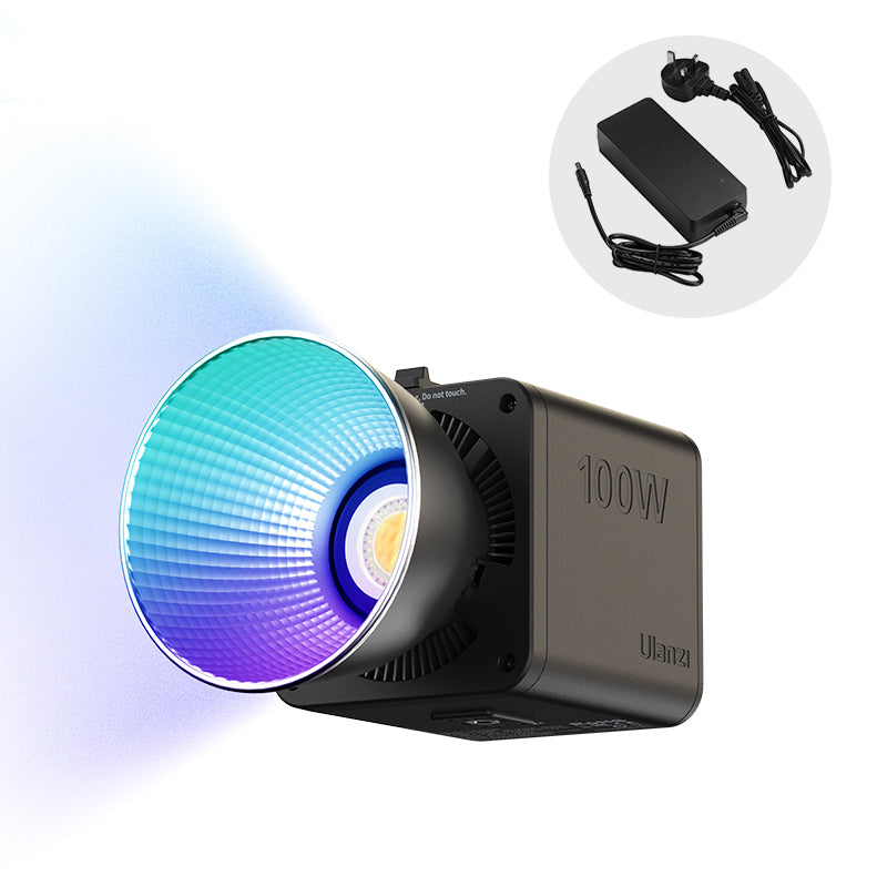 Ulanzi 100W COB Video Light with Built-In Battery RGB