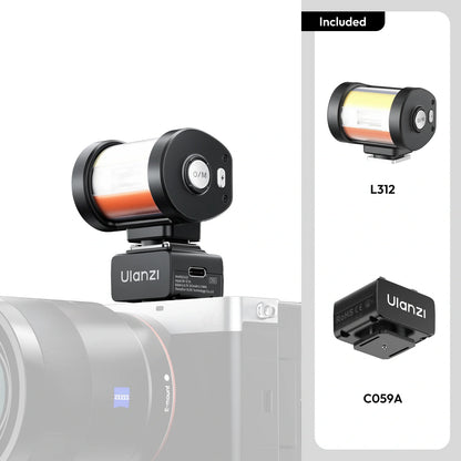 Ulanzi KL01 Mini Camera Flash with Built-In Color Filters