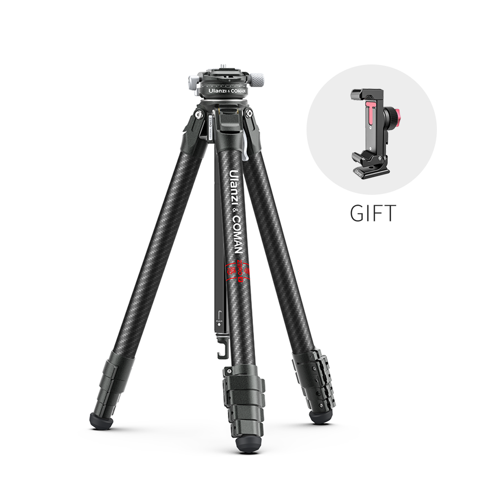 Ulanzi Zero Y Lightweight Travel Tripod with Arca-Swiss Ball Head 3028