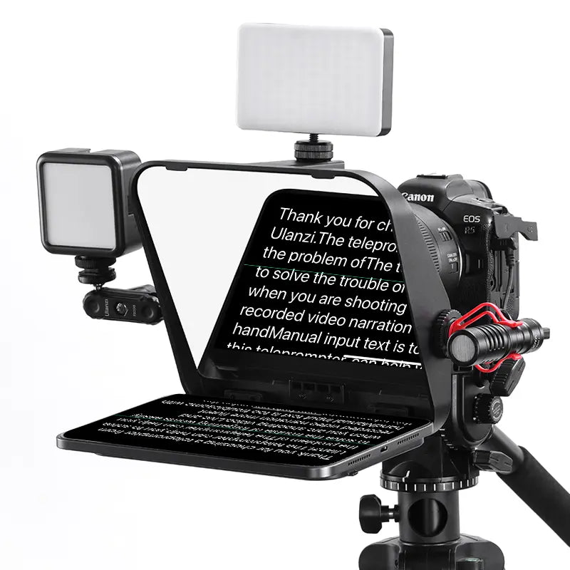 Ulanzi RT02 Universal Teleprompter for Tablets and Smartphones with Remote Control R004GBB1