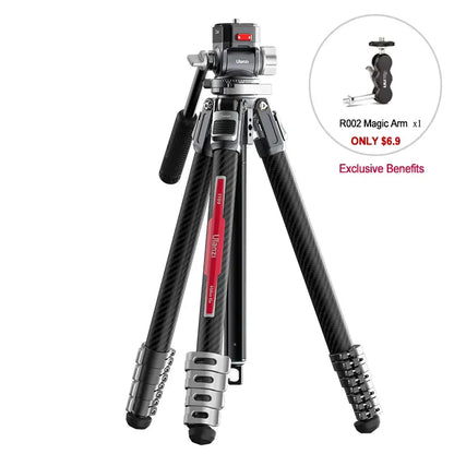 Ulanzi TT09 Carbon Fiber Travel Tripod Arca-Swiss/F38