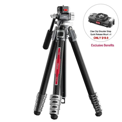 Ulanzi TT09 Carbon Fiber Travel Tripod Arca-Swiss/F38