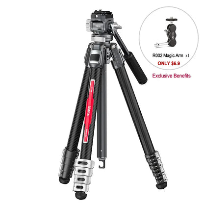 Ulanzi TT09 Carbon Fiber Travel Tripod Arca-Swiss/F38