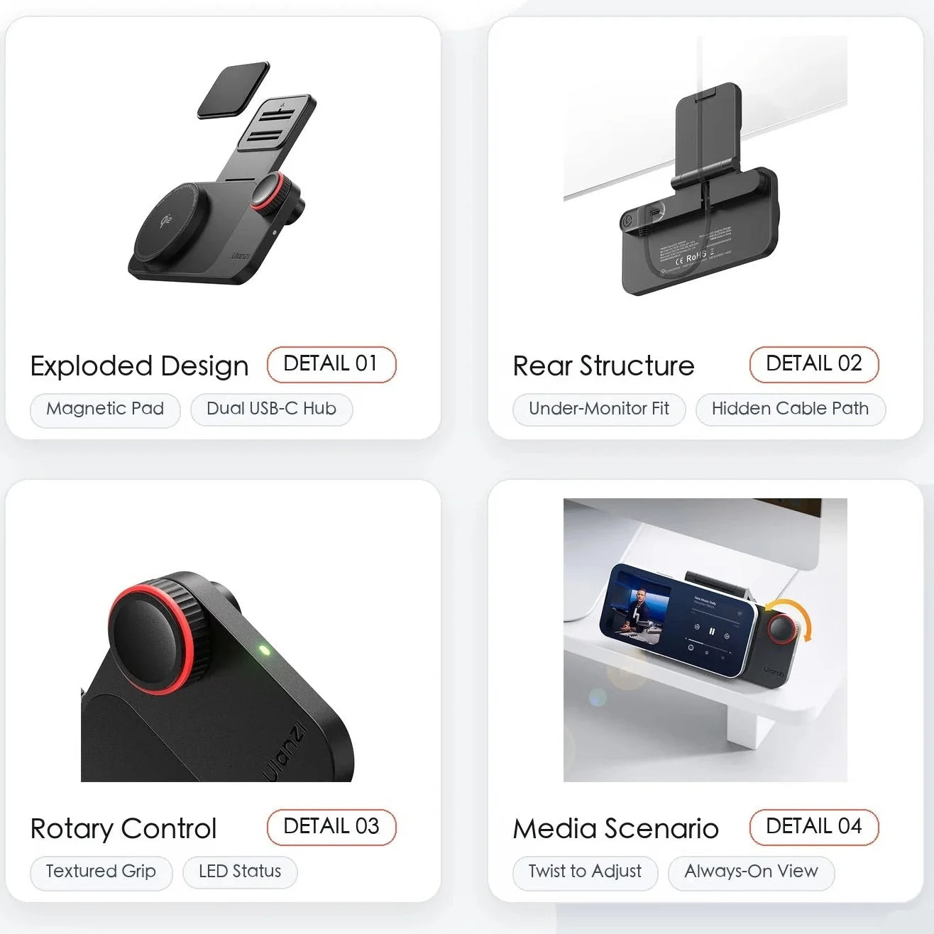 Ulanzi CW15 Wireless Charger with Qi2