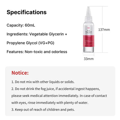 Ulanzi Fog Juice for FILMOG Fog Machine X058