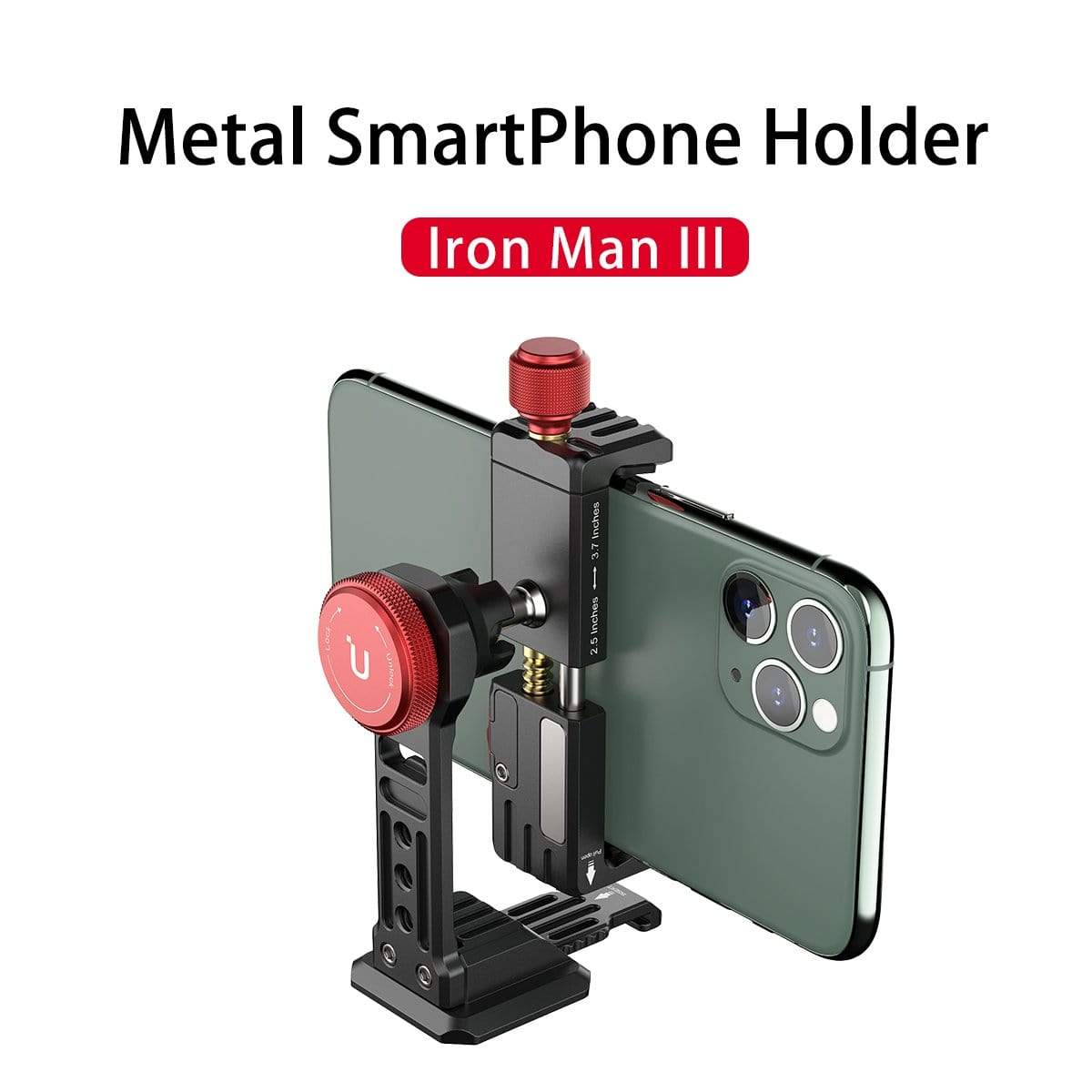 Ulanzi ST-14 Iron Man III 360° Arca Tripod Phone Mount