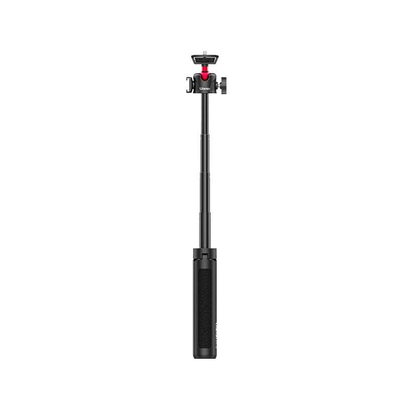 Ulanzi MT-16 Extendable Tripod with Ball Head - Black and Red Design.