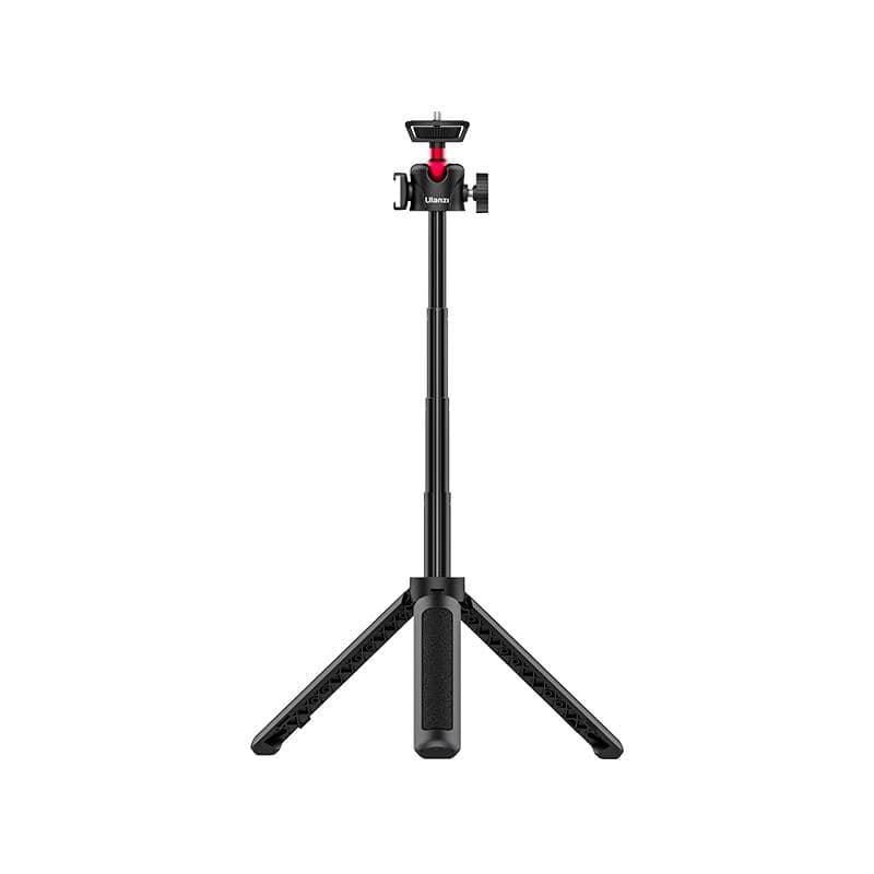 Ulanzi MT-16 Extendable Tripod with Ball Head - Black, versatile for cameras and smartphones.