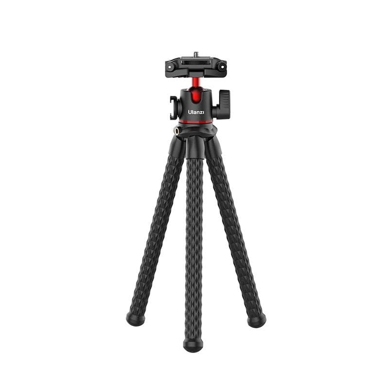 Ulanzi MT-33 Octopus Tripod - Flexible tripod with cold shoe mount for camera and phone.