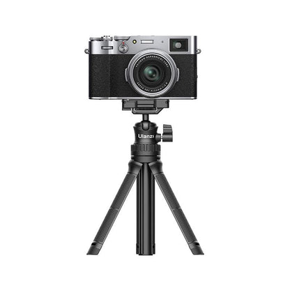 Ulanzi MT-34 Multi-functional Extendable Tripod holding a camera, perfect for photography.